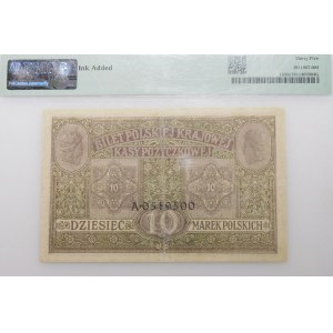 10 Polish marks 1916 - General A - Tickets