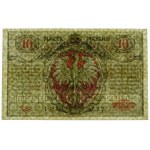 10 Polish marks 1916 - General A - Tickets