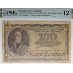100 marek polskich 15.02.1919 - X Ser. BG - RZADKIE