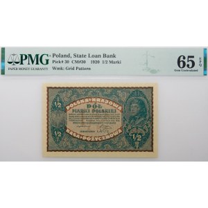 1/2 Polish mark 1920
