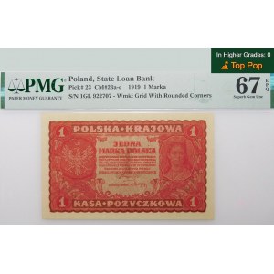1 polská marka 1919 - I ser. GL
