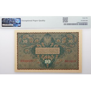 10 Polish marks 1919 - II Ser. CH