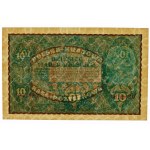 10 Polish marks 1919 - II Ser. BJ