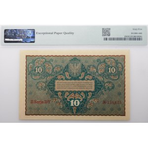 10 Polish marks 1919 - II Ser. DY