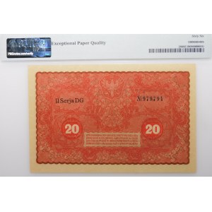 20 Polish marks 1919 - II Ser. DG