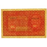 20 Polish marks 1919 - II Ser. DG