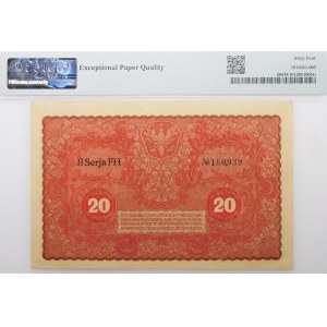 20 Polish marks 1919 - II Ser. FH