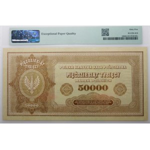 50,000 Polish marks 1922 - ser. M