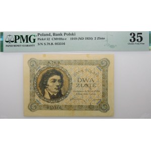 2 gold 1919 - ser. S. 78. B.