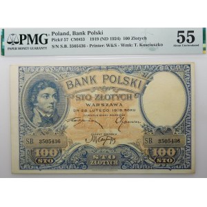 100 zlotých 1919 - ser. B