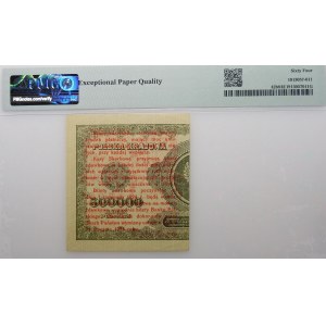 1 grosz 1924 bilet zdawkowy - ser. AO - prawa połówka