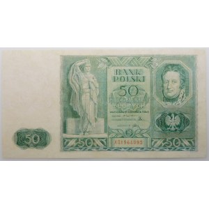50 zloty 1936 - ser. AD - RARE
