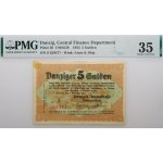5 guilders November 1, 1923 - Danzig