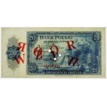 20 złotych 1939 - WZÓR - druk ABNCo