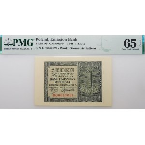 1 Zloty 1941 - ser. BC