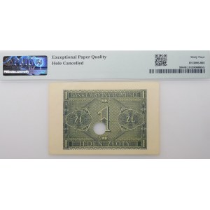 1 zloty 1941 - ser. BE - effacé