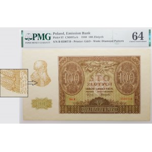 100 złotych 1940 - ser. B - ORYGINALNY