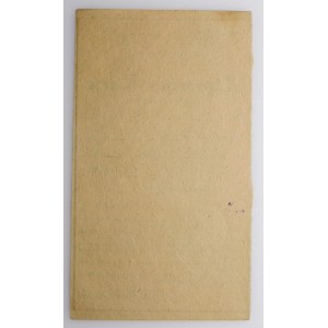 Imienna karta przydziału papierosów - Getto Łódzkie