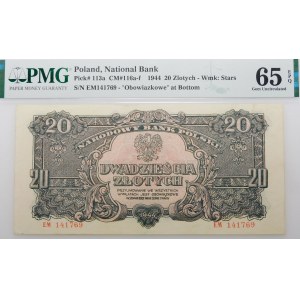 20 oro 1944 - ser. EM