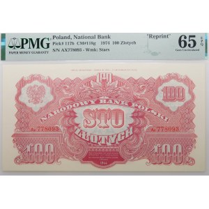 100 gold 1944 - 1974 reprint