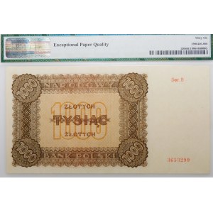 1000 gold 1945 - ser. B - BEAUTIFUL