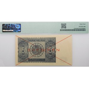 5 zlotých 1946 - SPECIMEN