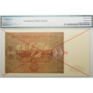 1000 gold 1946 - ser. N - SPECIMEN