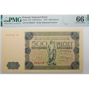 500 zloty 1947 - ser. P4