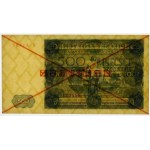 500 zlotých 1947 - ser. X - SPECIMEN