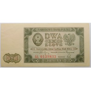 2 gold 1948 - ser. AŁ