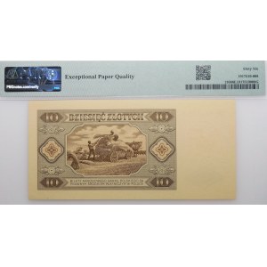 10 złotych 1948 - ser. AW