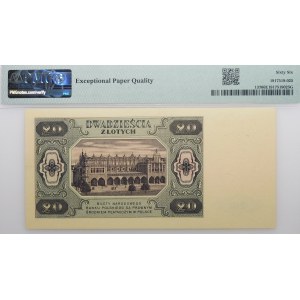 20 złotych 1948 - ser. CE