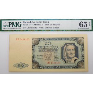 20 gold 1948 - ser. CH