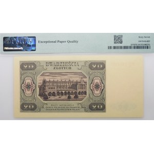 20 złotych 1948 - ser. FB