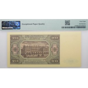 20 gold 1948 - ser. KE