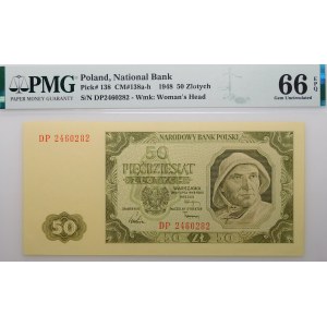 50 zloty 1948 - ser. DP