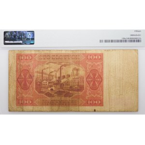 100 zloty 1948 - ser. A - first single letter series