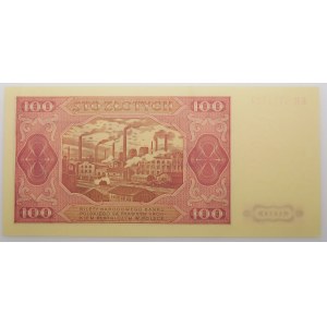 100 gold 1948 - ser. KR