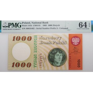 1000 złotych 1965 - ser. S