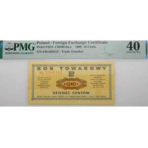 10 cents 1969 Pewex - ser. Eb