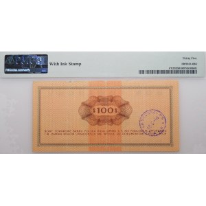 $100 1969 Pewex - ser. FK