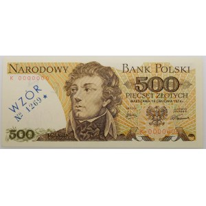 500 gold 1974 - ser. K - MODEL - No 1269 *.