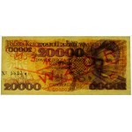 20,000 gold 1989 - ser. A - MODEL - No 1823 *.