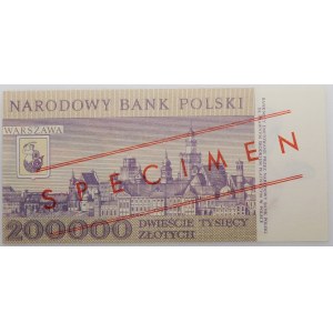 200,000 gold 1989 - ser. A - MODEL - No 0609 *.