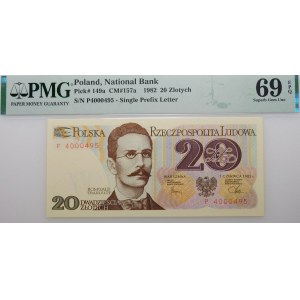 20 oro 1982 - ser. P