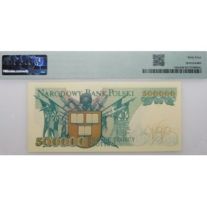 500.000 złotych 1990 - ser. K