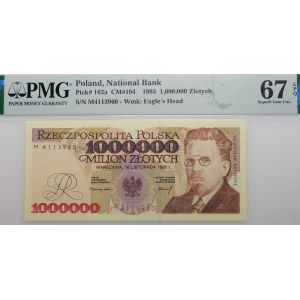 1.000.000 złotych 1993 - ser. M