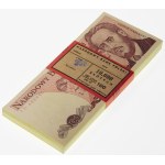 Paczka bankowa 100 złotych 1988 - ser. TM