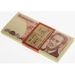 Paczka bankowa 100 złotych 1988 - ser. TM
