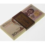 Paczka bankowa 20 złotych 1982 - ser. Z - seria jednoliterowa